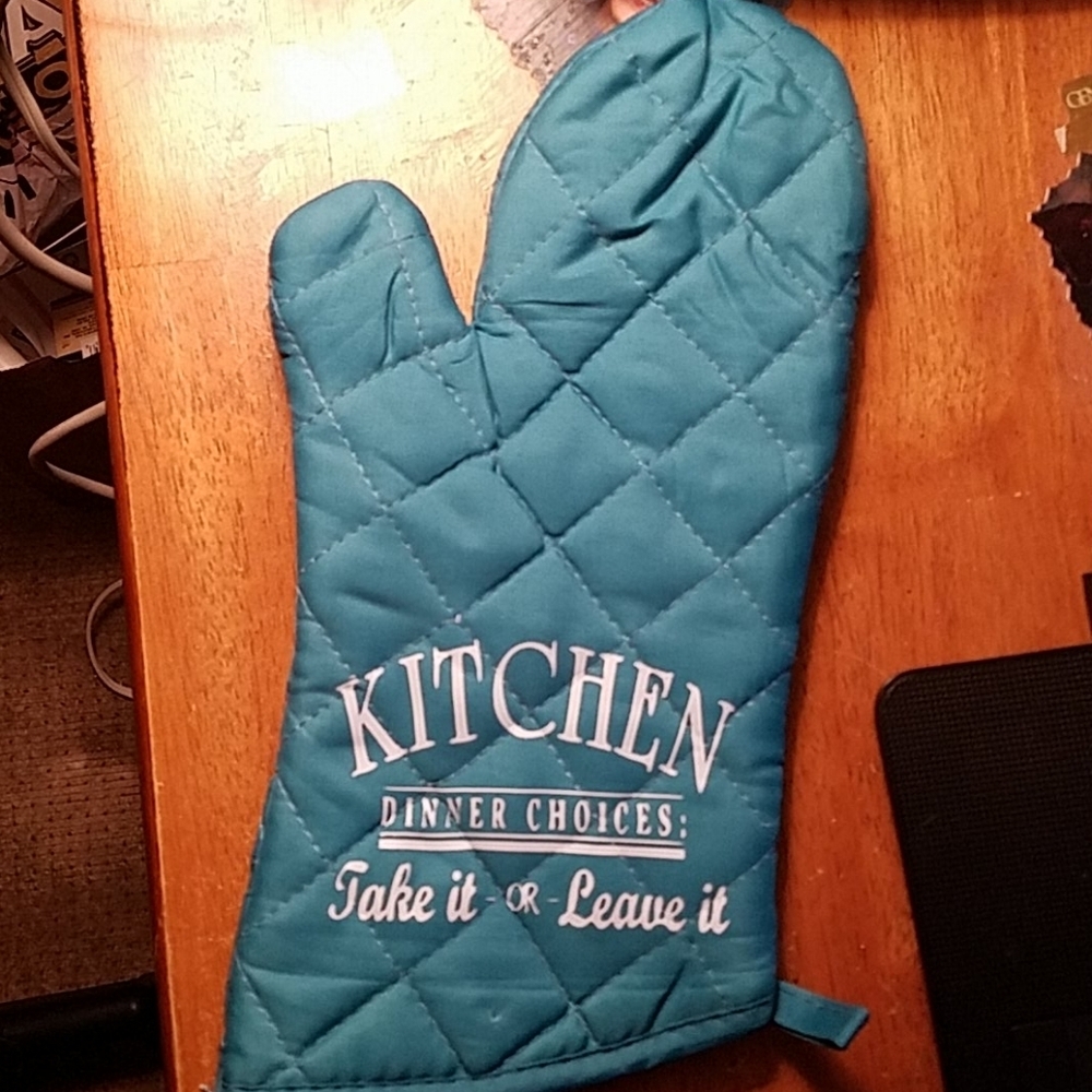 Kitchen Dinner Choices Take it Or Leave it Mitt